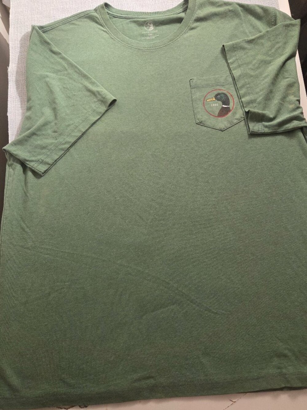 DUCK HEAD GREEN T-SHIRT